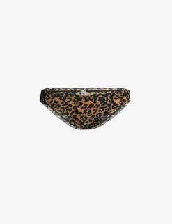 Love Stories Lolita Leopard-print Stretch-jersey Briefs