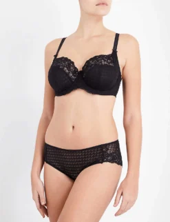 Panache Envy Stretch-lace Underwired Balconette Bra