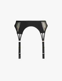 BLUEBELLA Laura Mesh Suspender Belt