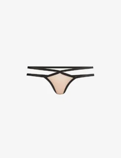 AGENT PROVOCATEUR Joan Stretch-jersey Thong
