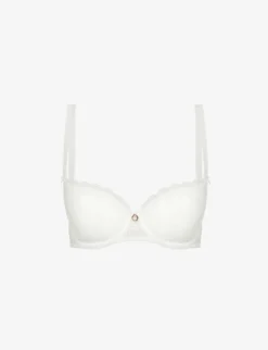 Aubade Rosessence Stretch-lace Half-cup Bra
