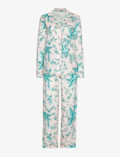 Bromley Parrot Printed Organic Cotton Pyjama Set