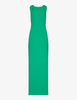 Whistles Tie Back Woven Maxi Dress
