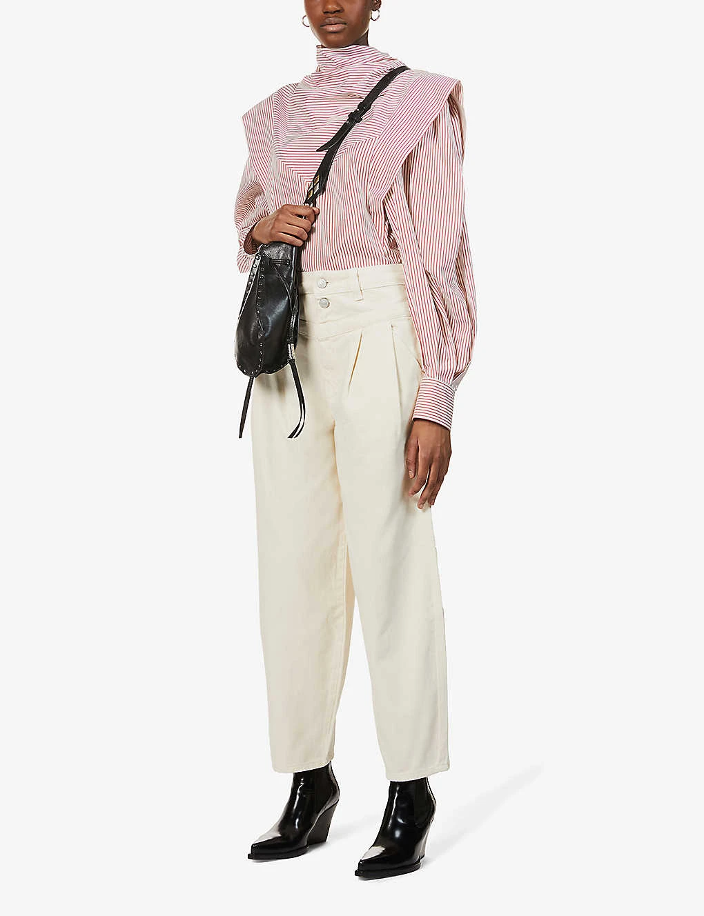 Whistles India High-rise Relaxed-fit Denim Jeans - Image 3