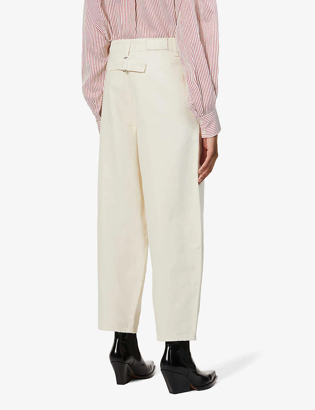 Whistles India High-rise Relaxed-fit Denim Jeans - Image 4