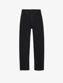 Whistles Barrel High-rise Straight-leg Jeans