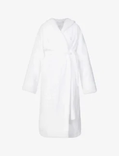 Logo-embroidered Recycled-polyester House Robe