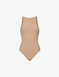 Fits Everybody High-neck Stretch-woven Body