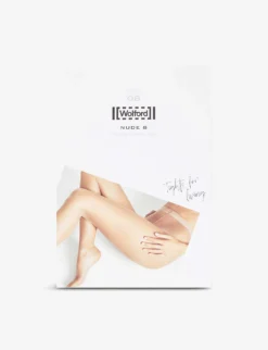 Wolford Nude 8 Stretch-knit Tights