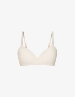 Calvin Klein Seductive Comfort Recycled Stretch-jersey Push-up Bra