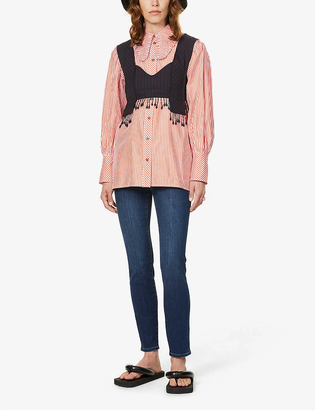 FRAME Le High Skinny-leg High-rise Stretch-denim Jeans - Image 2