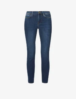 FRAME Le High Skinny-leg High-rise Stretch-denim Jeans