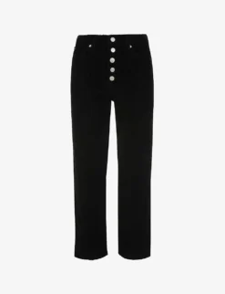 Whistles Hollie Straight-leg High-rise Organic-cotton Jeans