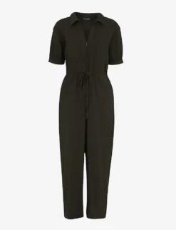 Whistles Jenny Relaxed Woven Jumpsuit