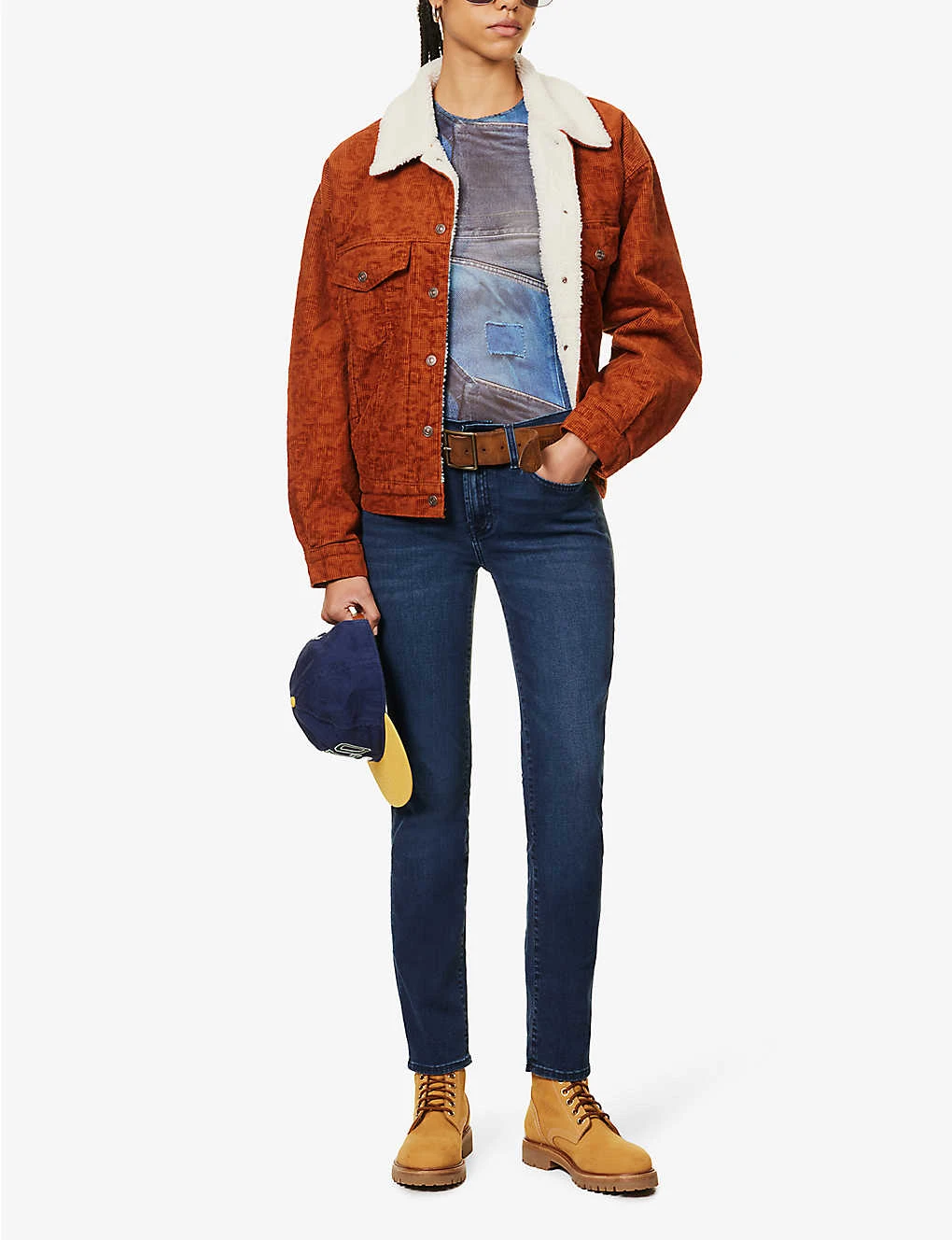 7 For All Mankind Roxanne Slim-fit Mid-rise Stretch-denim Jeans - Image 2