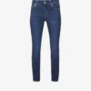 7 For All Mankind Roxanne Slim-fit Mid-rise Stretch Denim Jeans