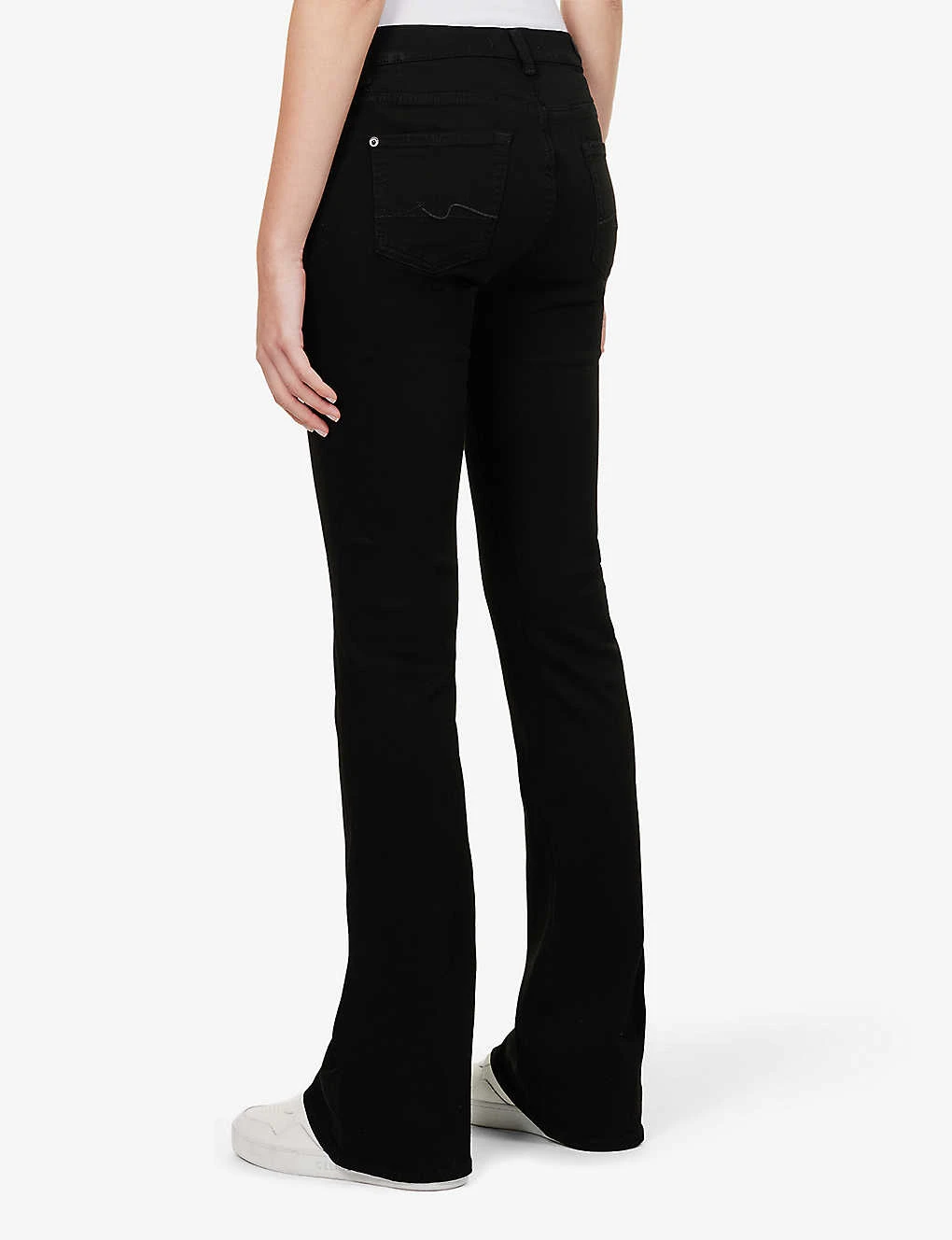 7 For All Mankind Blair Bootcut-leg Mid-rise Stretch-denim Jeans - Image 4