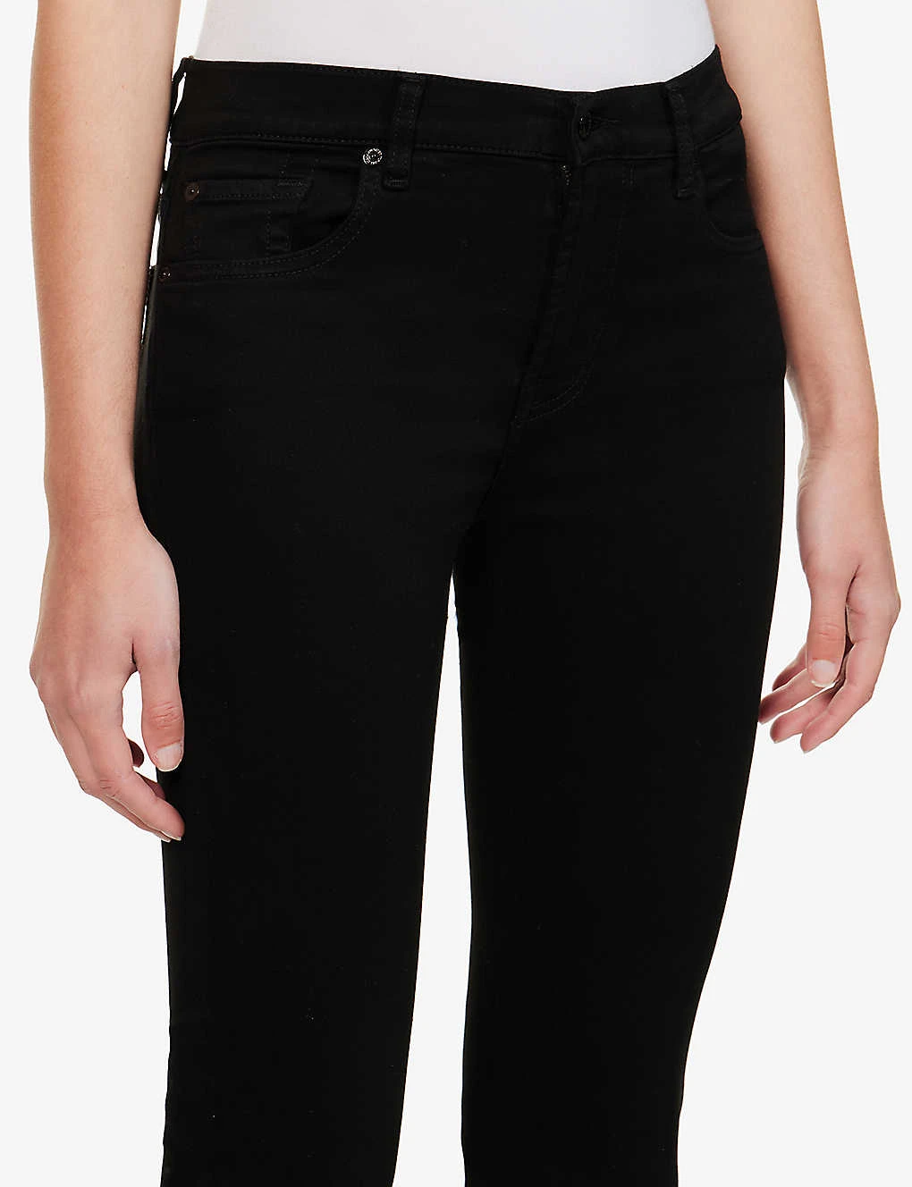 7 For All Mankind Blair Bootcut-leg Mid-rise Stretch-denim Jeans - Image 5