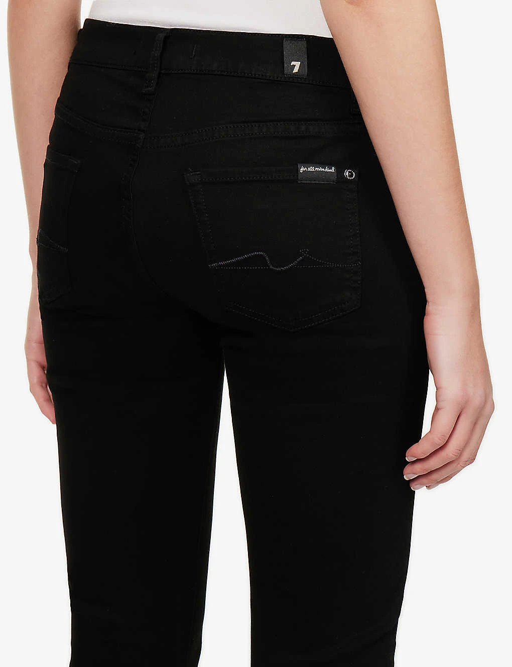 7 For All Mankind Blair Bootcut-leg Mid-rise Stretch-denim Jeans - Image 6