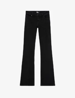 THE KOOPLES Bootcut Low-rise Stretch-denim Jeans