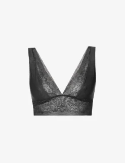 Sloggi S Shadow Plunge Stretch-woven Bra