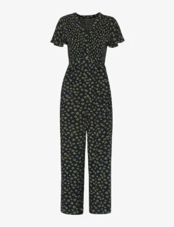 Whistles Graphic-print Woven Jumpsuit