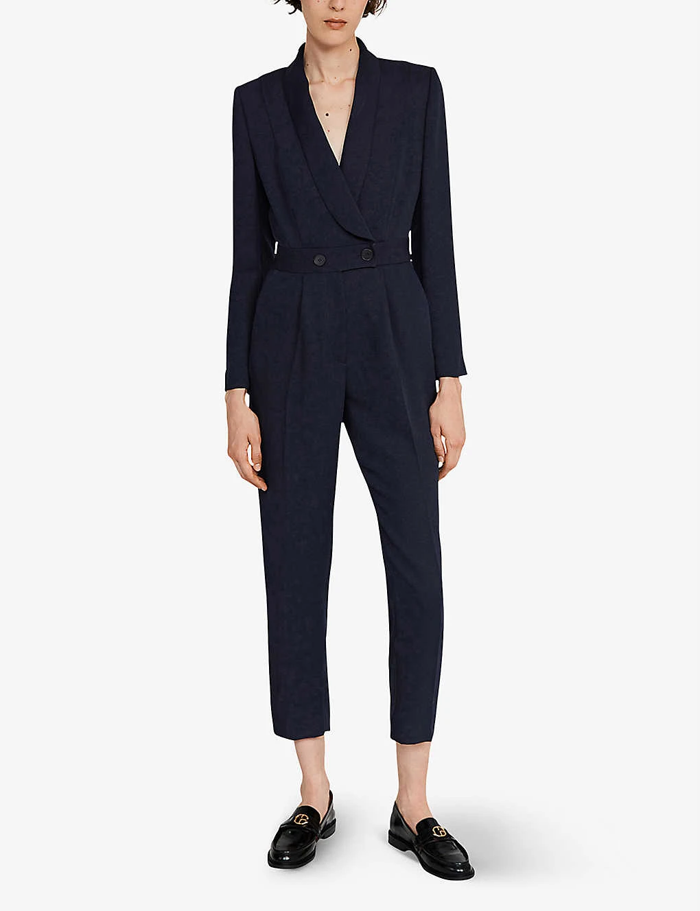 CLAUDIE PIERLOT Tailored Woven Jumpsuit - Image 3