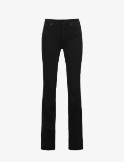 Paige Laurel Canyon Boot-cut High-rise Stretch-denim Jeans