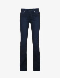 Paige Manhattan Boot Slim-fit High-rise Stretch-denim Jeans