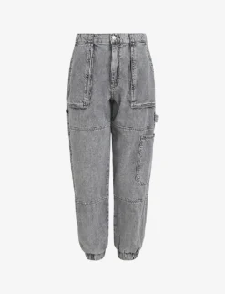 AllSaints Mila Straight-leg High-rise Jogger Jeans