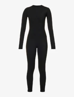 Ultimate Long-sleeved Stretch-jersey Unitard