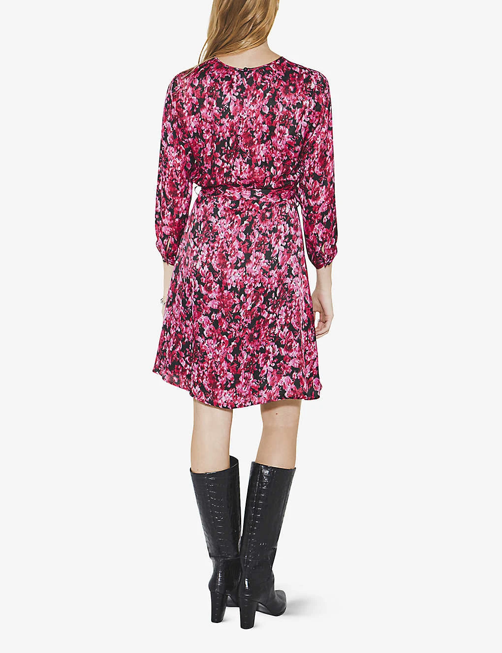 Ikks Floral-print Woven Mini Dress - Image 4