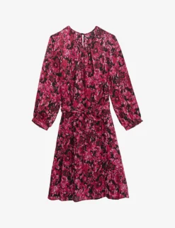 Ikks Floral-print Woven Mini Dress
