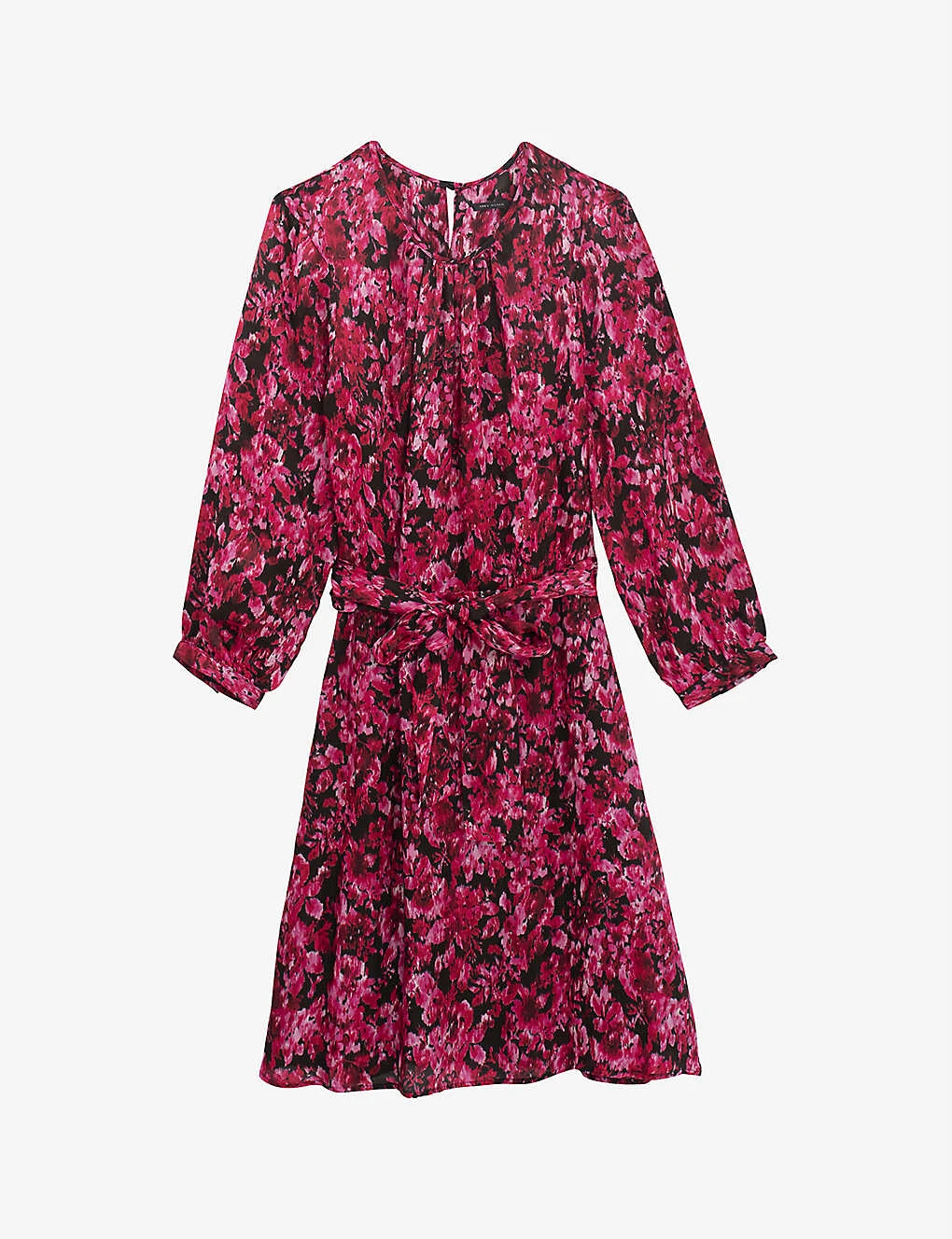 Ikks Floral-print Woven Mini Dress