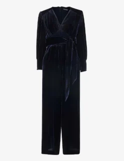 Whistles Puff-sleeve Woven Jumpsuit
