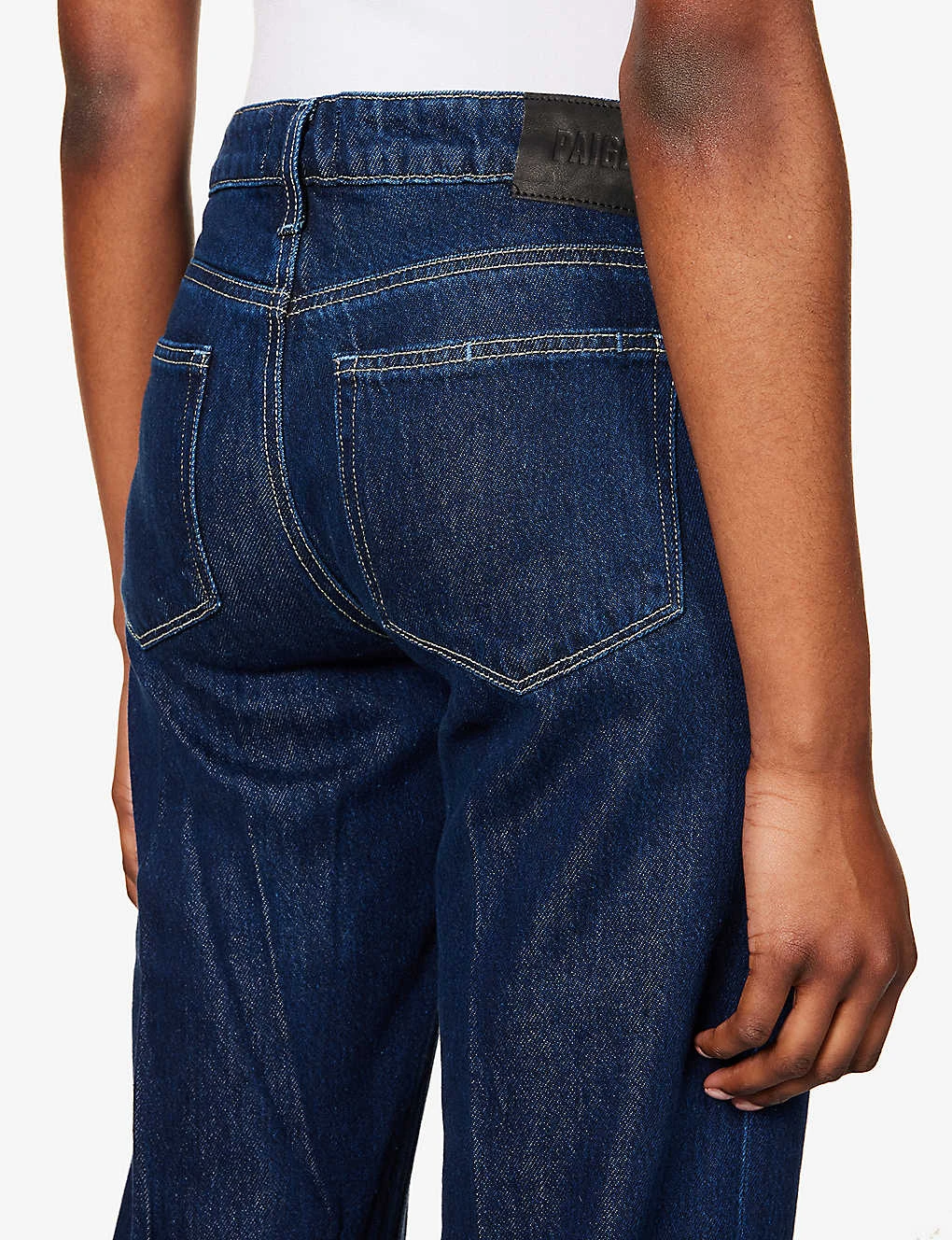 Paige Sonja High-rise Wide-leg Cotton-blend Jeans - Image 6