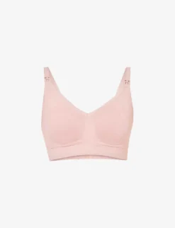 Body Silk Stretch-recycled-nylon Blend Nursing Bra