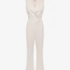 Reiss Dani Tuxedo Woven Jumpsuit