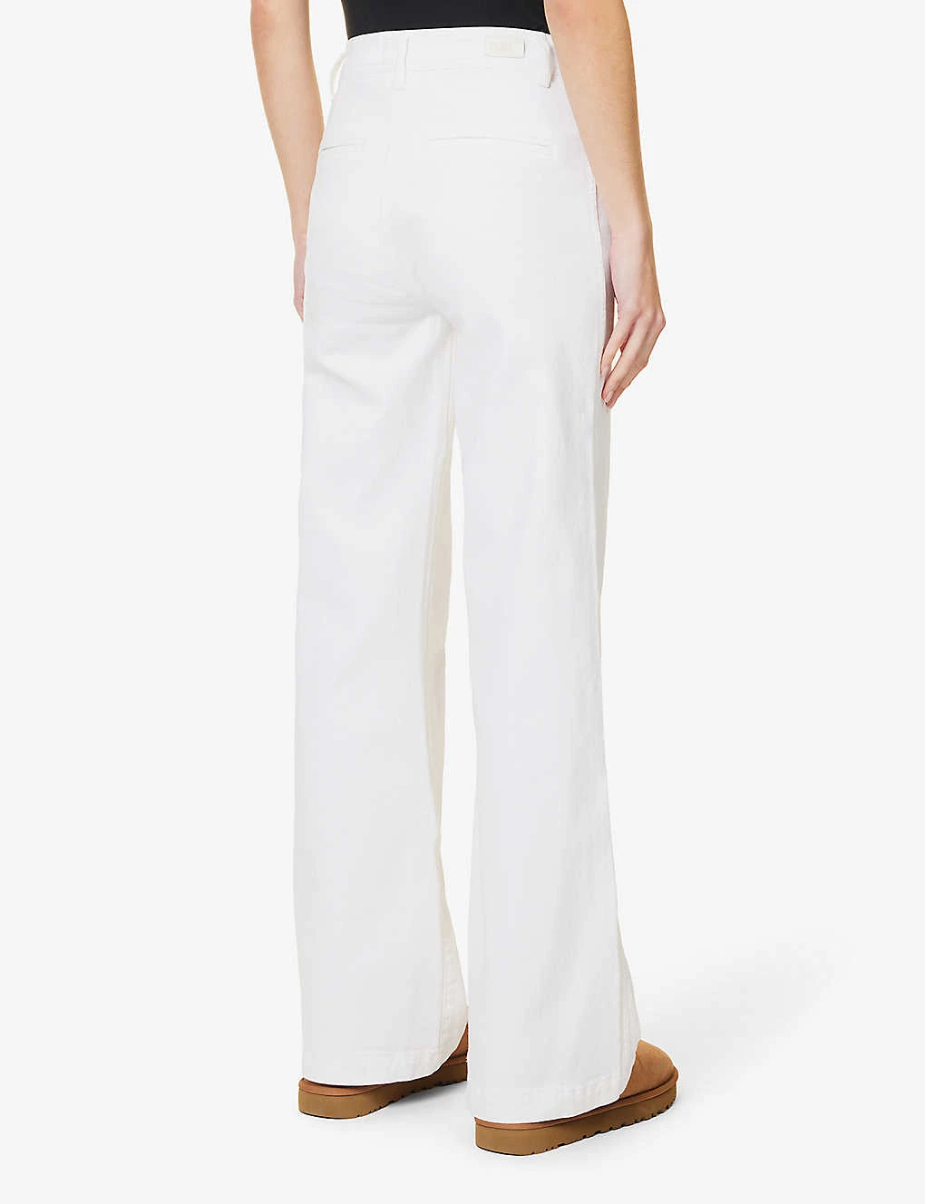 Paige Leenah Straight High-rise Stretch-denim Jeans - Image 4