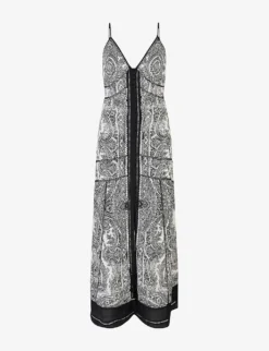 AllSaints Dahlia Rafaela Paisley-print Woven Maxi Dress