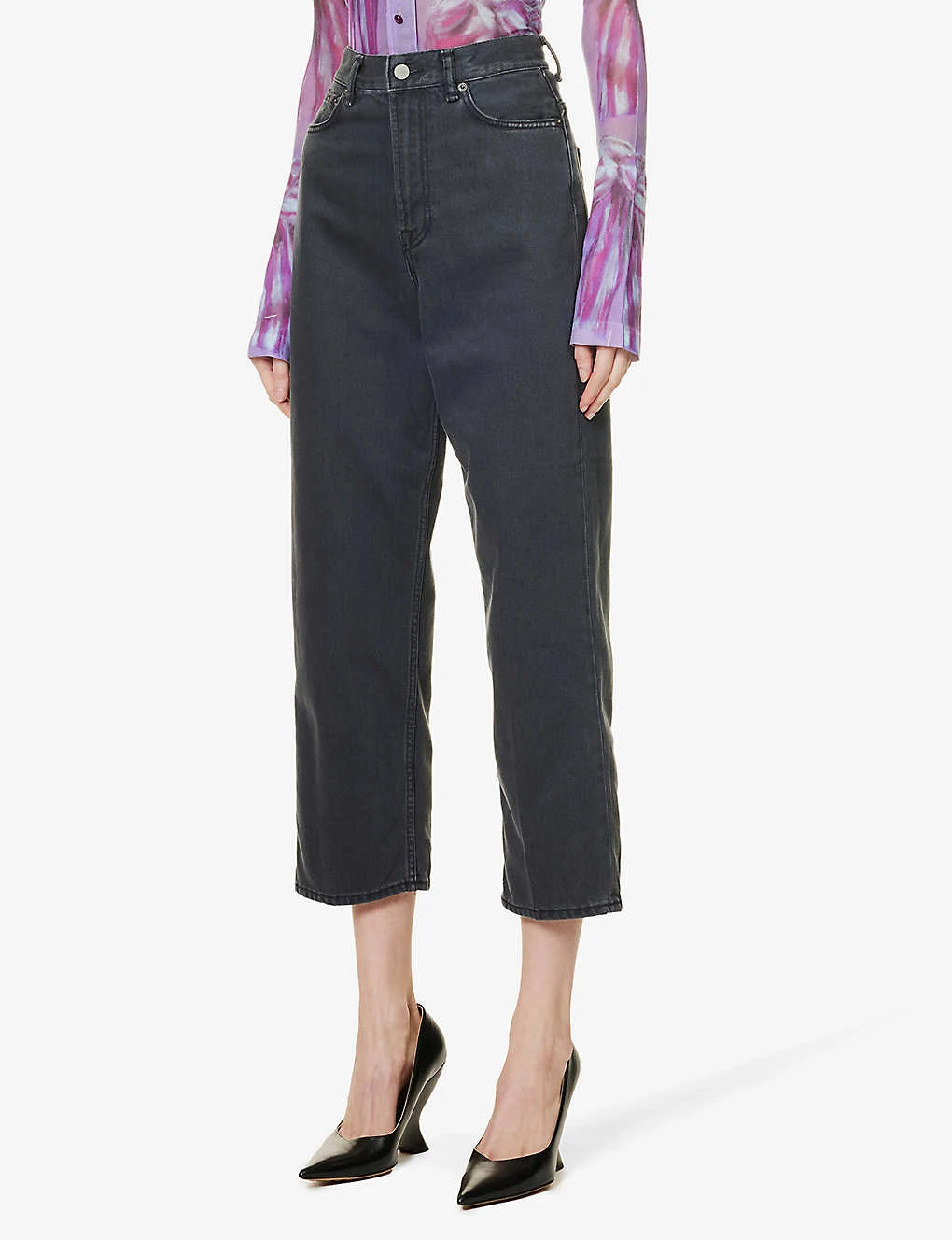 Acne Studios 1993 Faded-wash Straight Mid-rise Jeans - Image 3