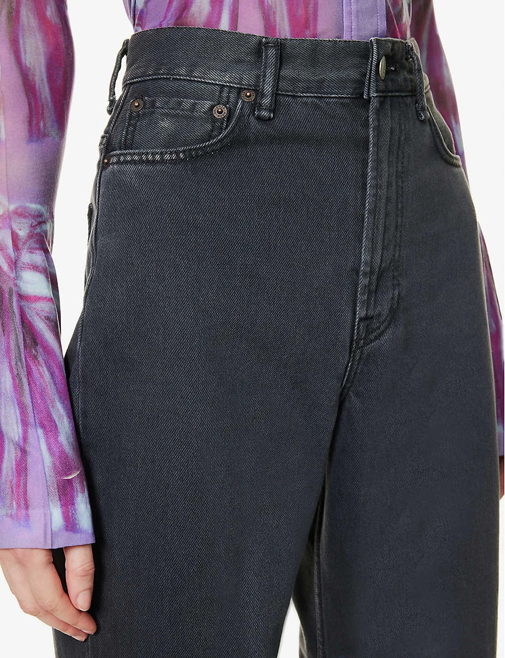 Acne Studios 1993 Faded-wash Straight Mid-rise Jeans - Image 5