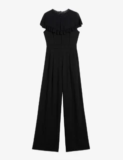 Ted Baker Olivvee Cape-sleeve Woven Jumpsuit