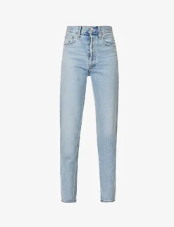 AGOLDE 90s Pinch Straight-leg High-rise Organic Denim Jeans