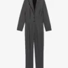 CLAUDIE PIERLOT Jarrod Tailored Wool-blend Jumpsuit
