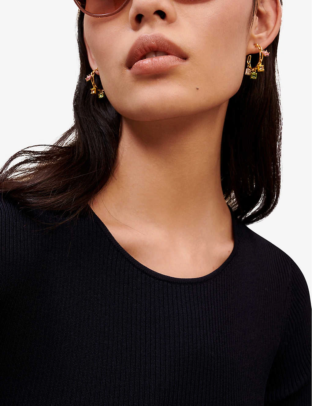 Maje Rolora Cut-out Ribbed Stretch-knit Maxi Dress - Image 5