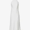 Sienna Halterneck Woven Midi Dress
