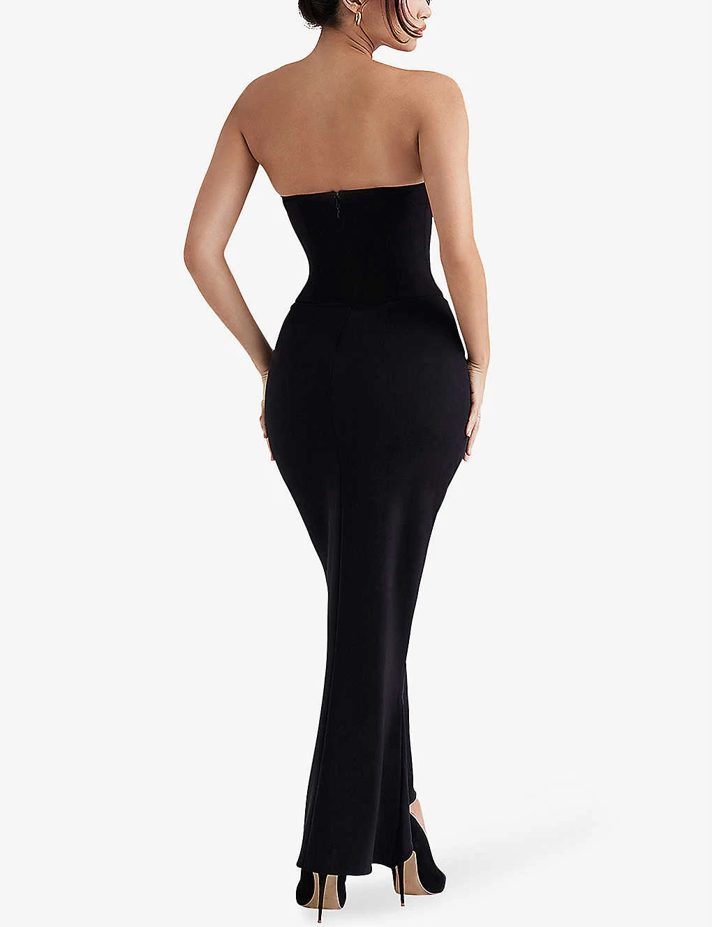 Sabine Strapless Corset Stretch-woven Maxi Dress - Image 4