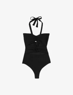 Sandro Bibiane Cut-out Swimsuit