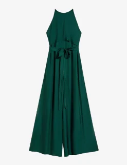 Ted Baker Meriahh Halter-neck Woven Jumpsuit